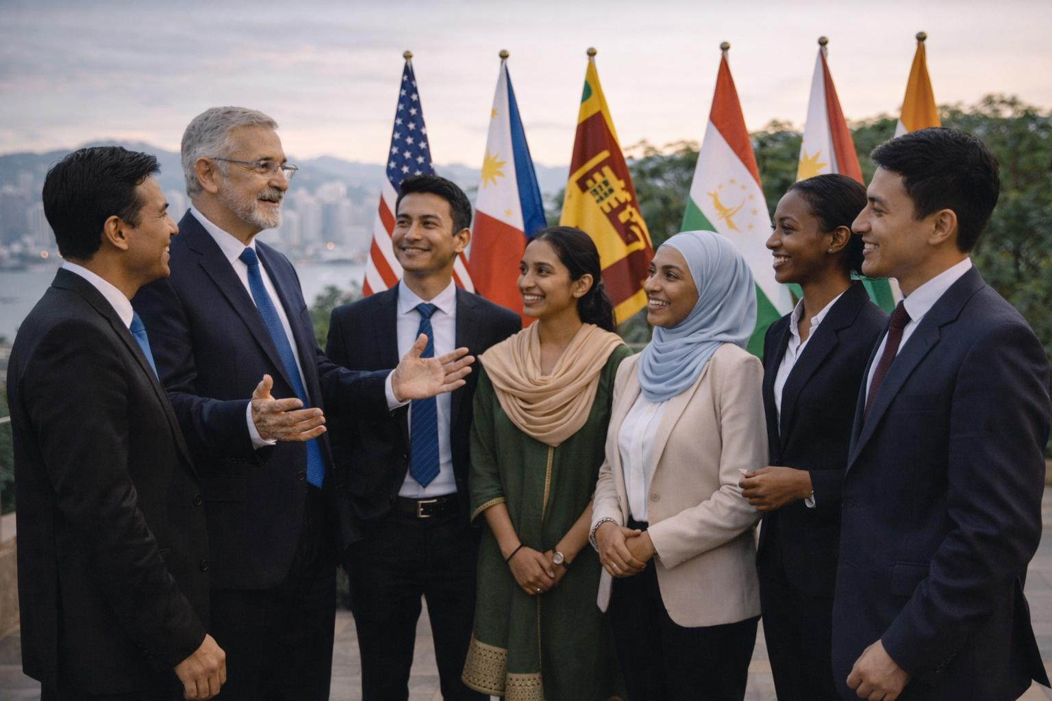 Global alumni community and lifelong leadership