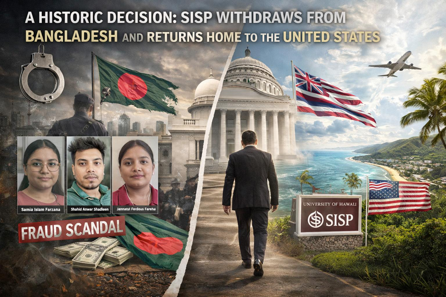 A Historic Decision: SISP Withdraws from Bangladesh and Returns Home to the United States
